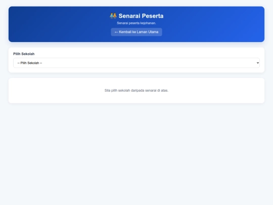 senaraipeserta screenshot
