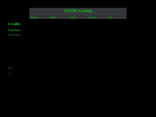 Credits screenshot