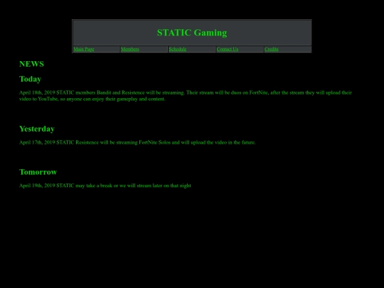 News screenshot