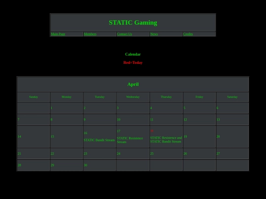 ScheduleStatic screenshot