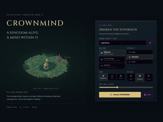 projects/CROWNMIND screenshot