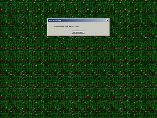 not_found screenshot