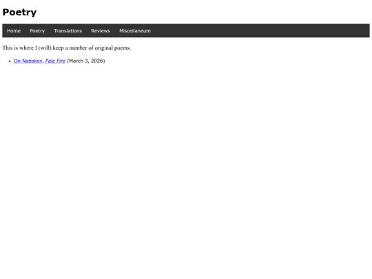 poetry screenshot