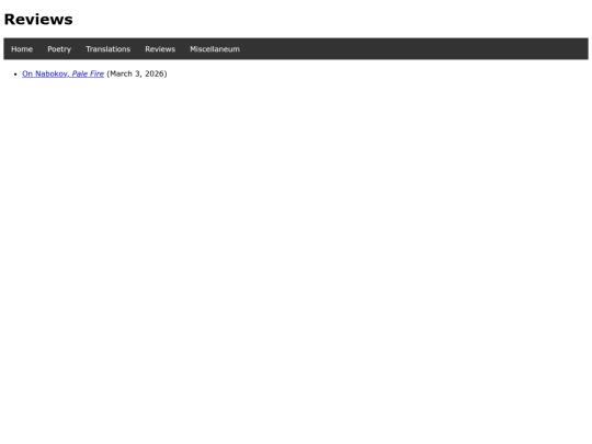 reviews screenshot