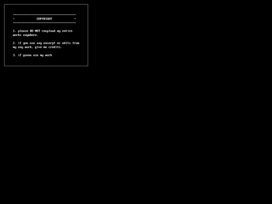 copyright screenshot