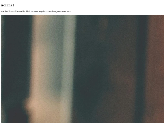 experiments/lenis/no-lenis screenshot