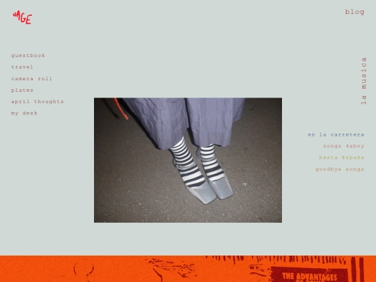 blog screenshot