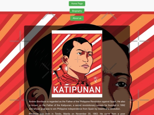 Week8.html/Biography screenshot