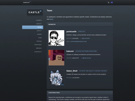 team screenshot