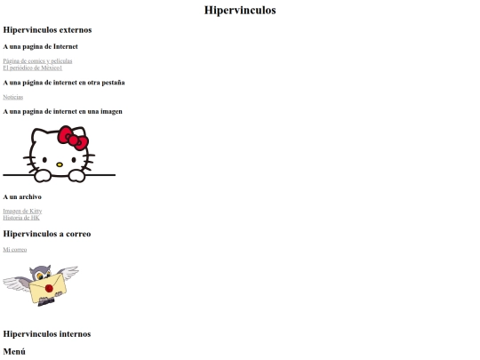 hipervinculos screenshot