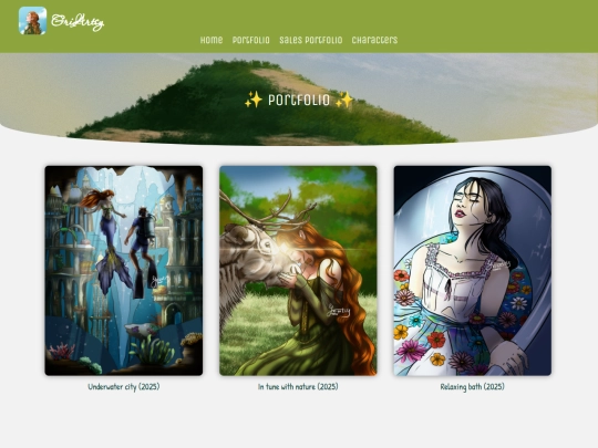portfolio screenshot