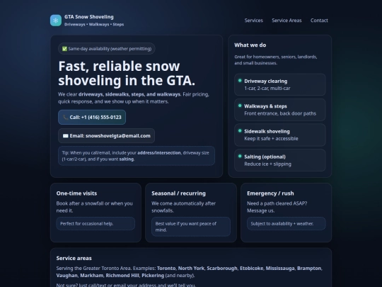 Snow screenshot