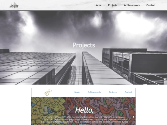 new/project screenshot