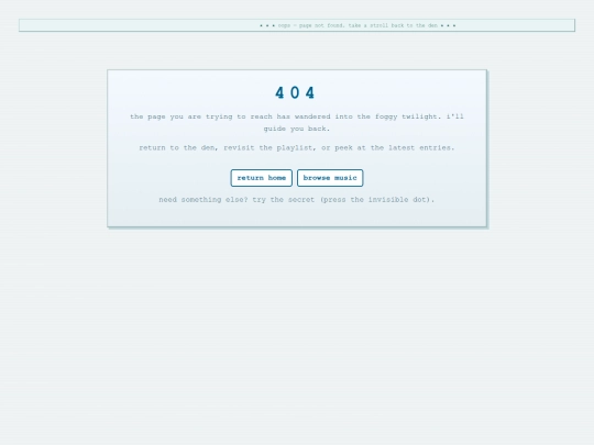 not_found screenshot