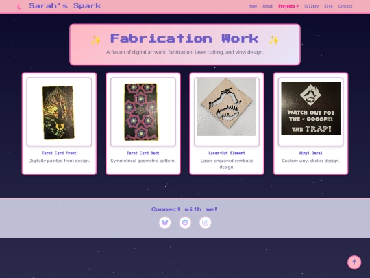 tarotfabwork screenshot