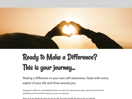 fansite/yourjourney screenshot
