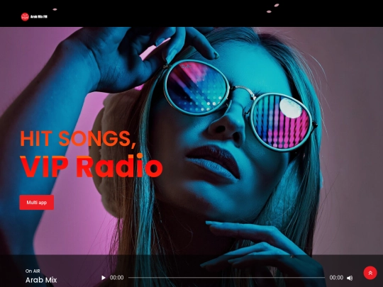 html/radiox screenshot