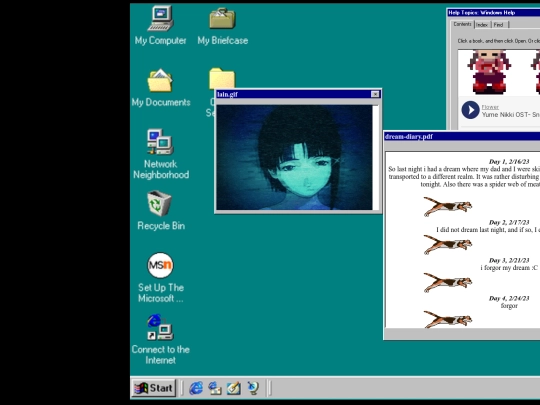dream-diary screenshot
