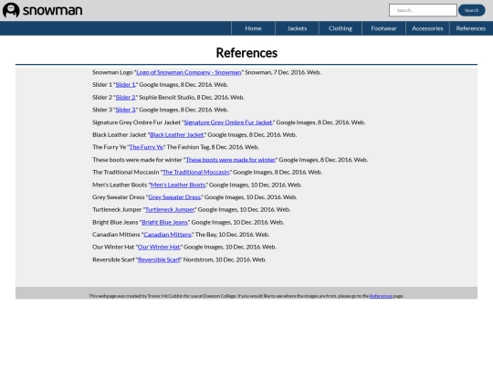 references screenshot