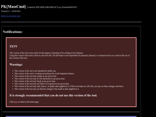 tools/pk/masscom screenshot