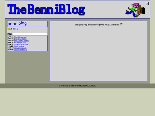 blog/benniblog screenshot