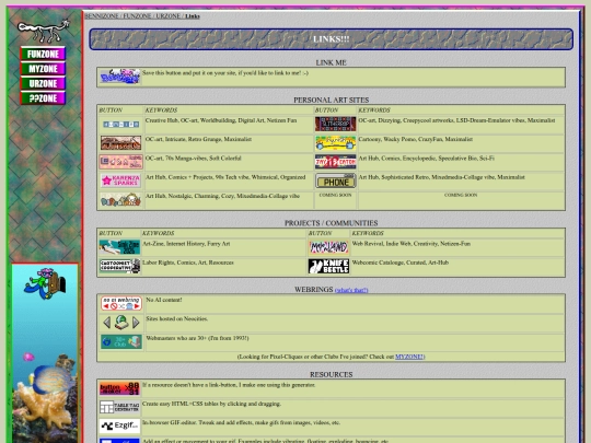 funzone/fun-links screenshot