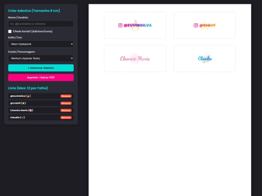 Colante screenshot