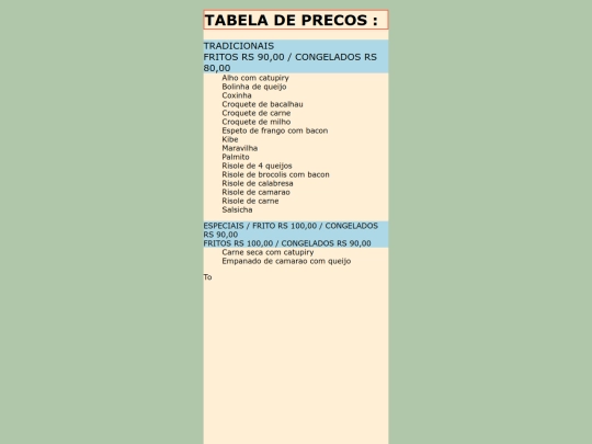 Lista screenshot