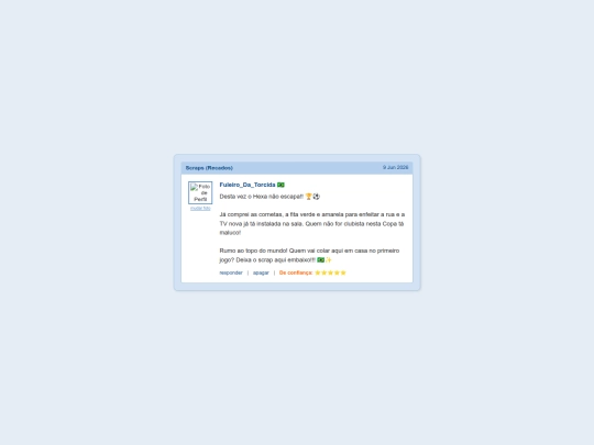 Orkut_copa screenshot