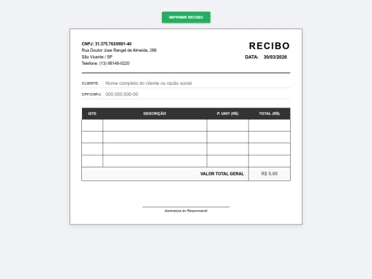 Recibo screenshot