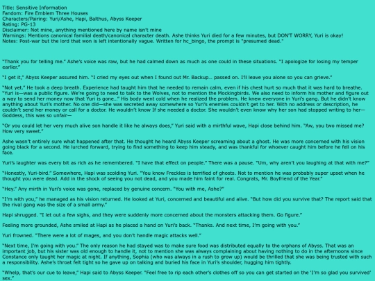 fanfic/sensitiveinfo screenshot