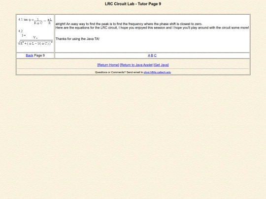 caltech-phys1/java/phys1/lrc/page9 screenshot