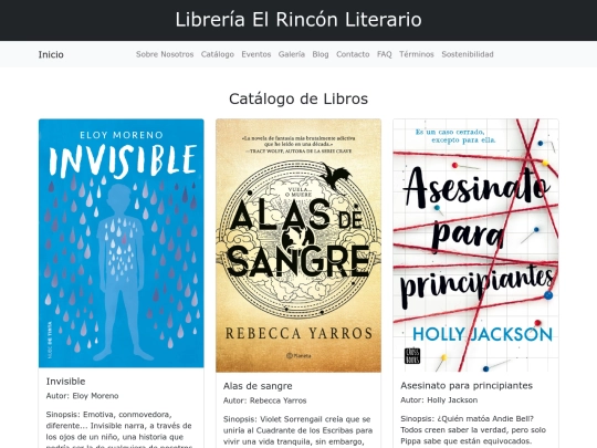 Catalogo screenshot