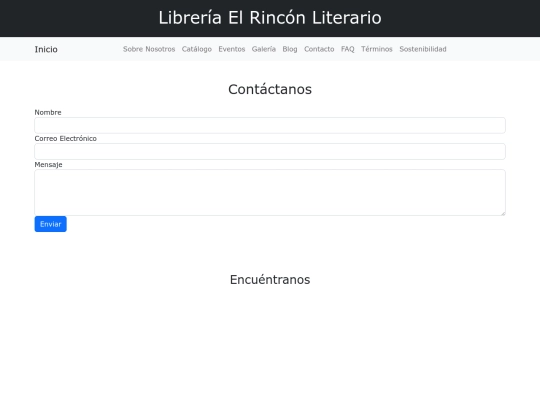 Contacto screenshot