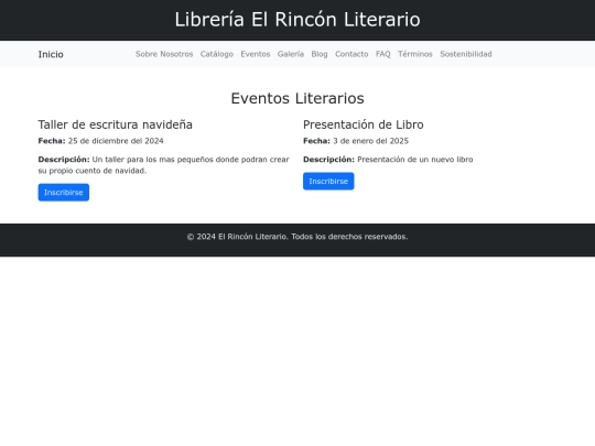 Eventos screenshot