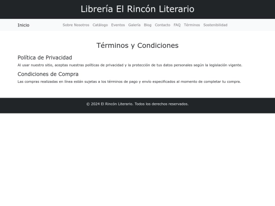 Terminos screenshot