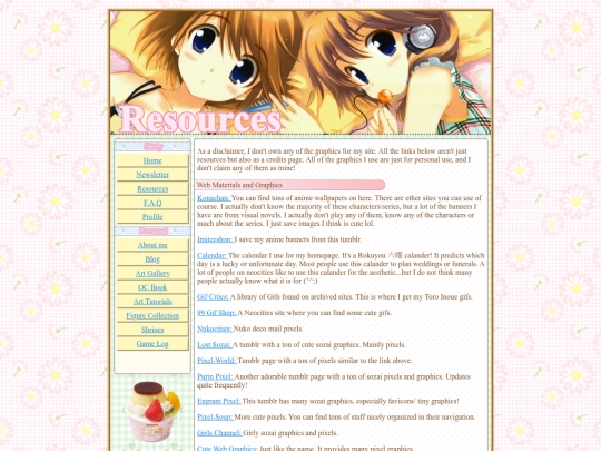 resources screenshot