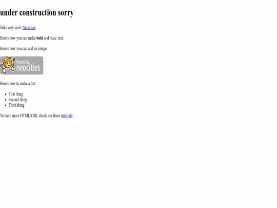index screenshot