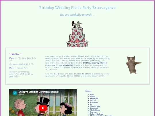 weddingbday screenshot