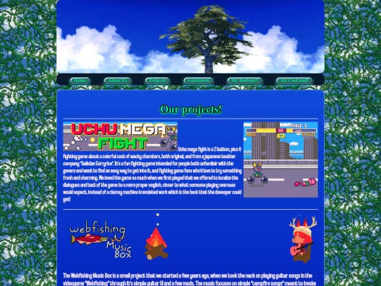 projects screenshot