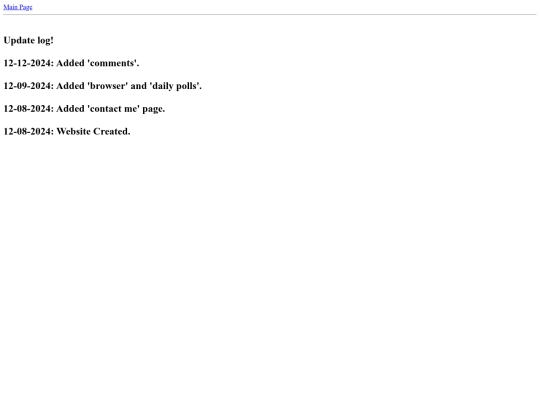 changelog screenshot
