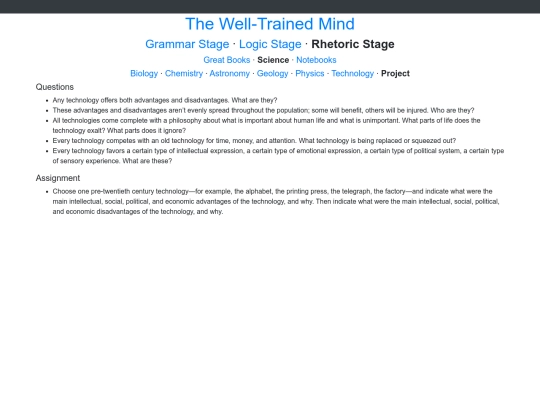rhetoric/science/project screenshot
