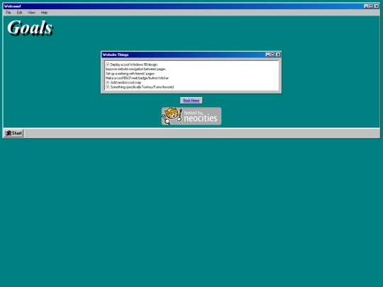 mikesjam/goals screenshot
