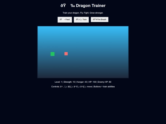 dragon-game screenshot