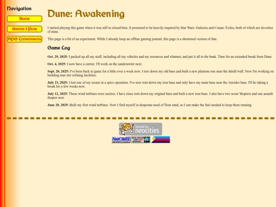 games/dune screenshot