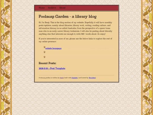 blog screenshot