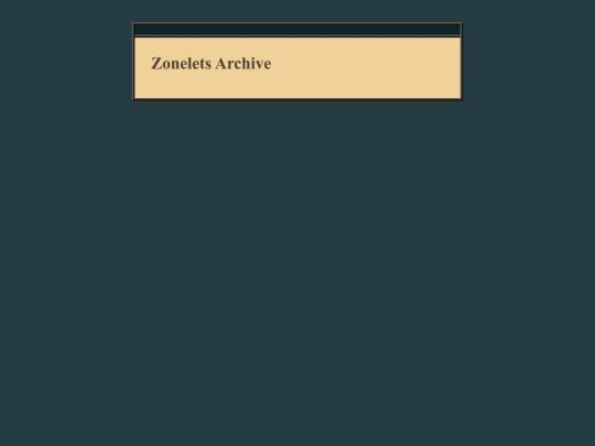 blogarchive screenshot
