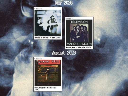 music-log screenshot