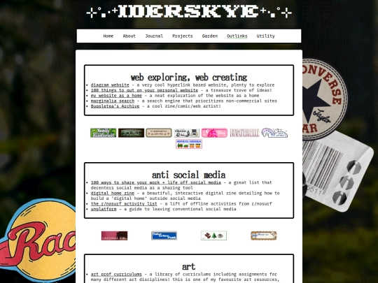 outlinks screenshot