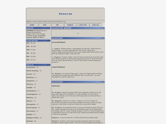 Characters/Remorse screenshot